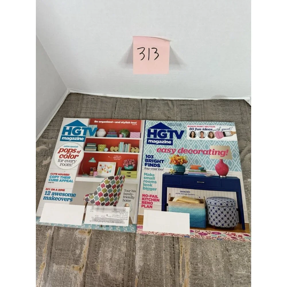 HGTV Magazine 9 Issues  Bundle 2025 #313 - Picture 4 of 11